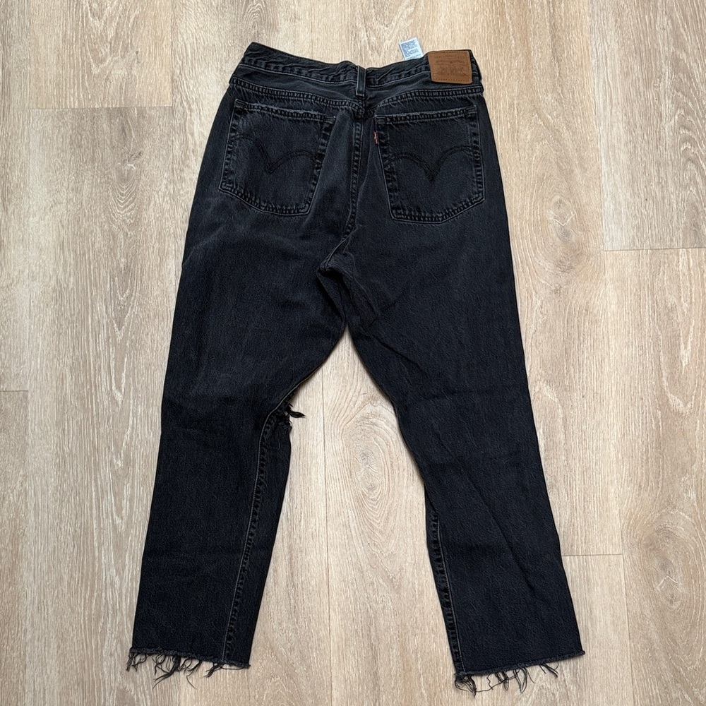 Levi's Black Boyfriend Jeans